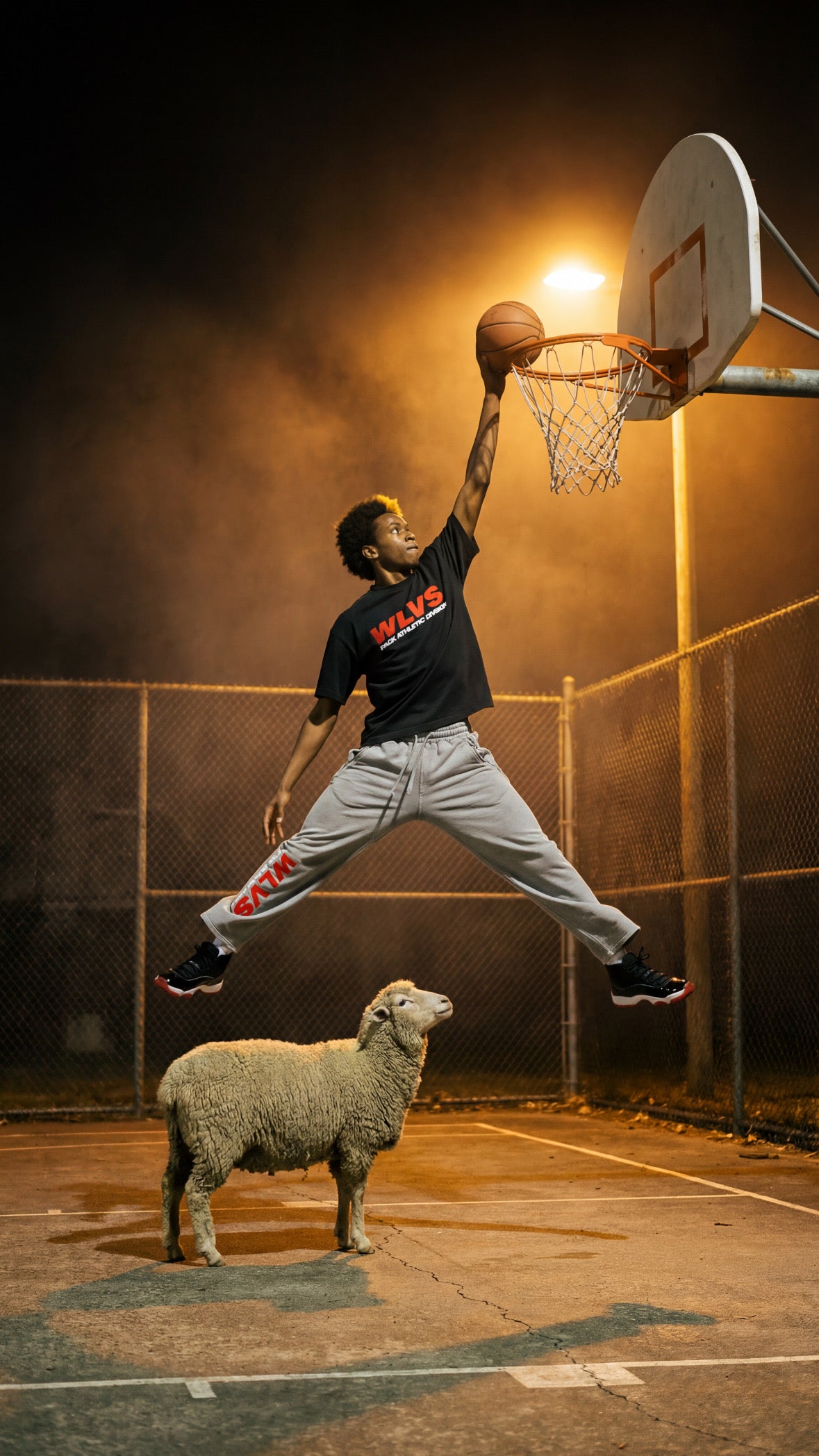 WLVS Pack Athletic Division Box Tee