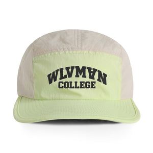 WLVMAN College Two-Tone Nylon Cap
