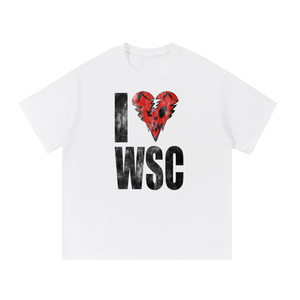 I Love WSC tee White