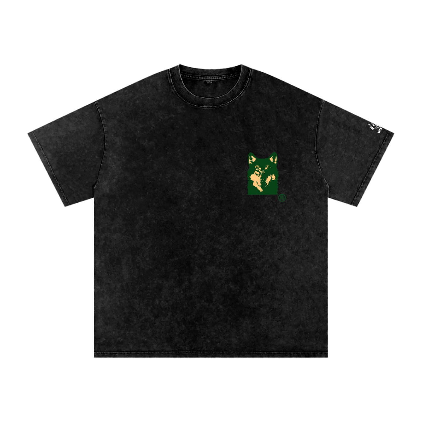 WLVS Washed Oversized Cotton T-Shirt