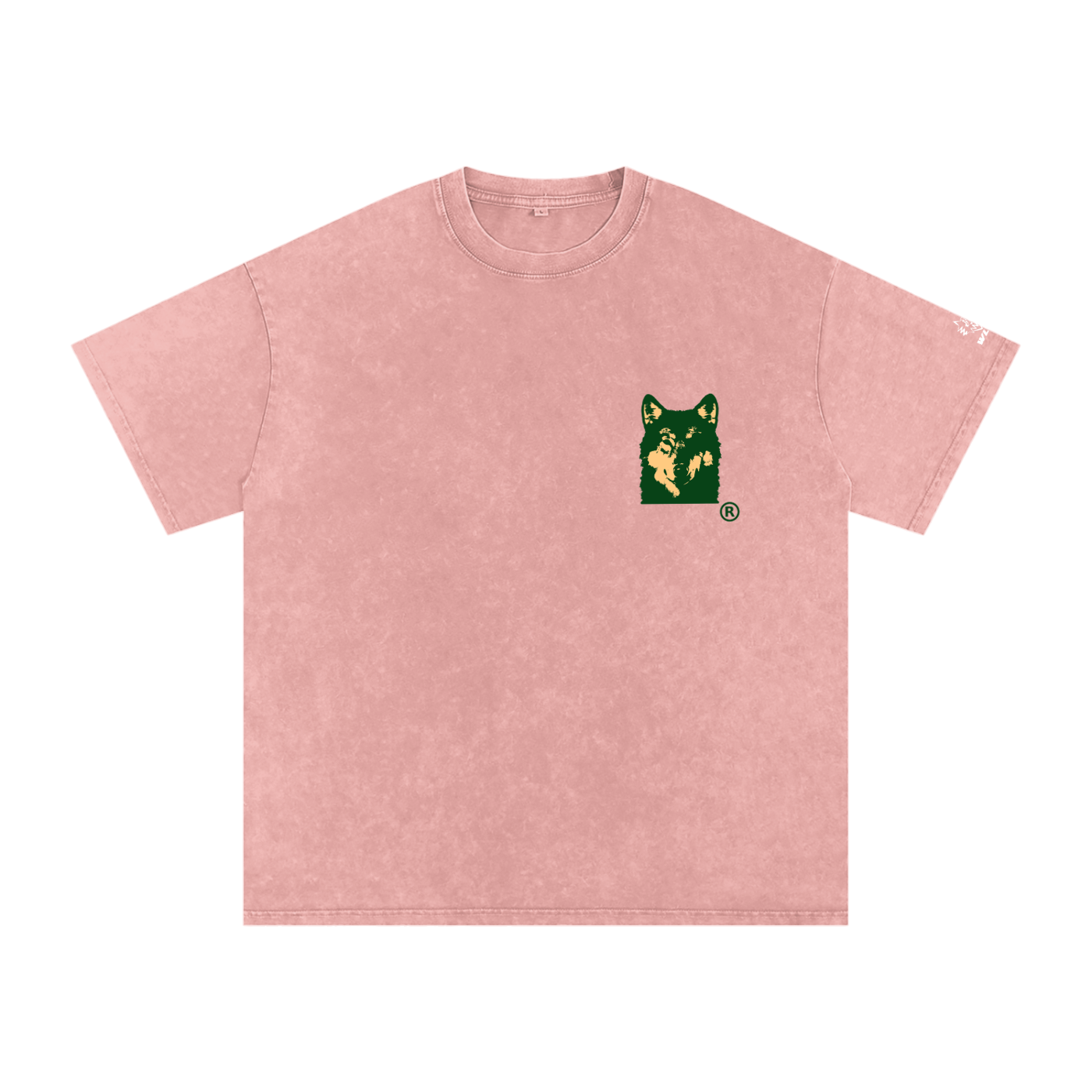 WLVS Washed Oversized Cotton T-Shirt