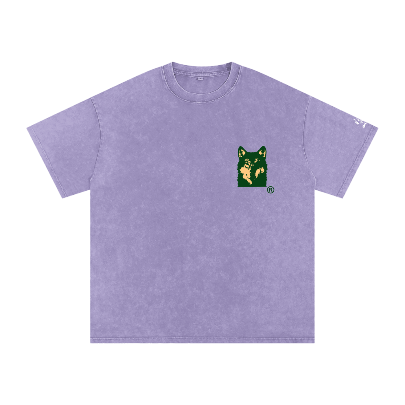 WLVS Washed Oversized Cotton T-Shirt