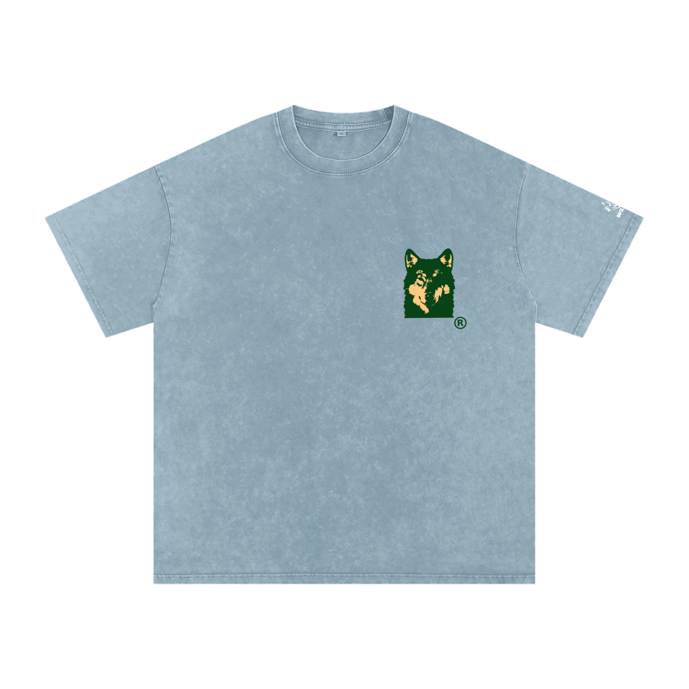 WLVS Washed Oversized Cotton T-Shirt