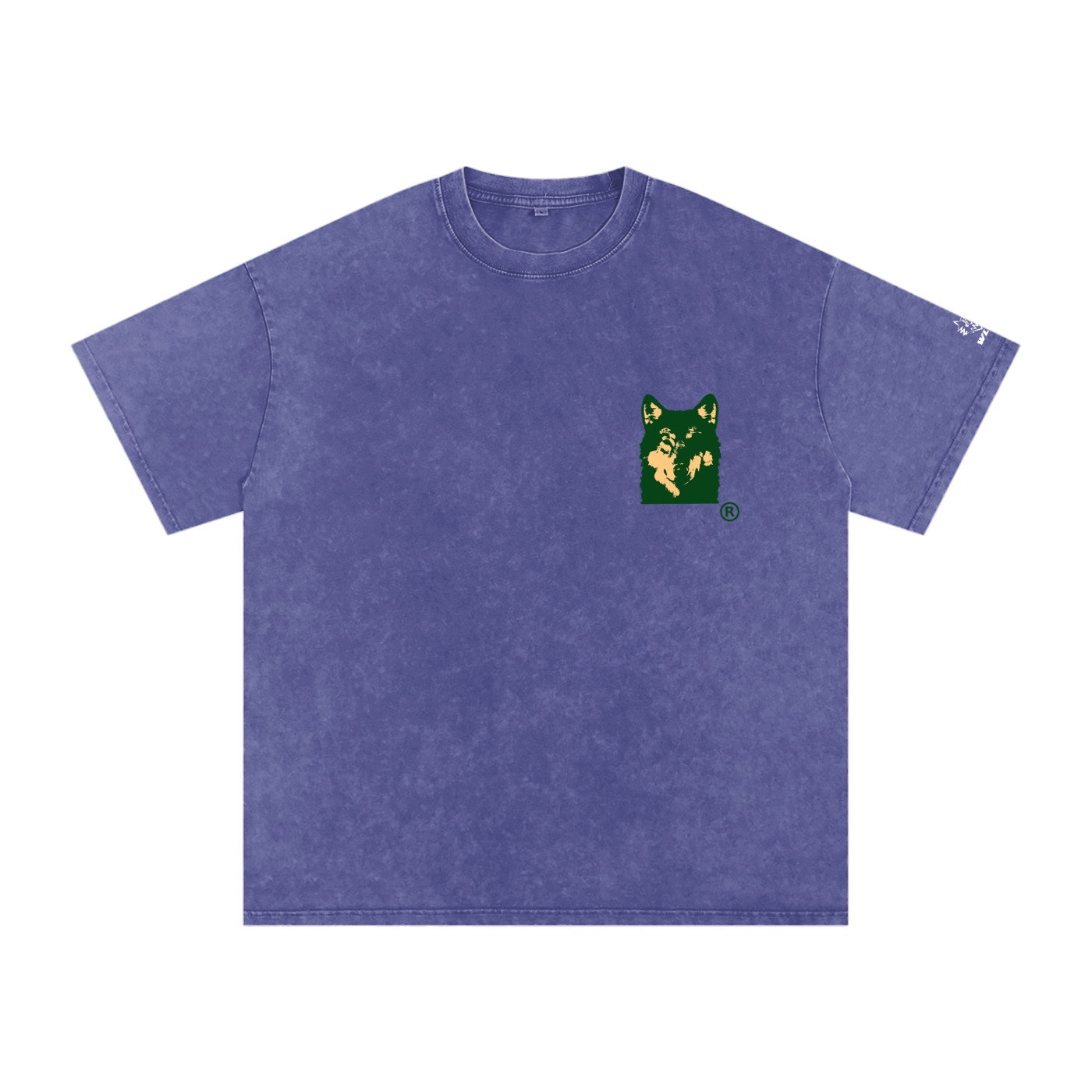 WLVS Washed Oversized Cotton T-Shirt
