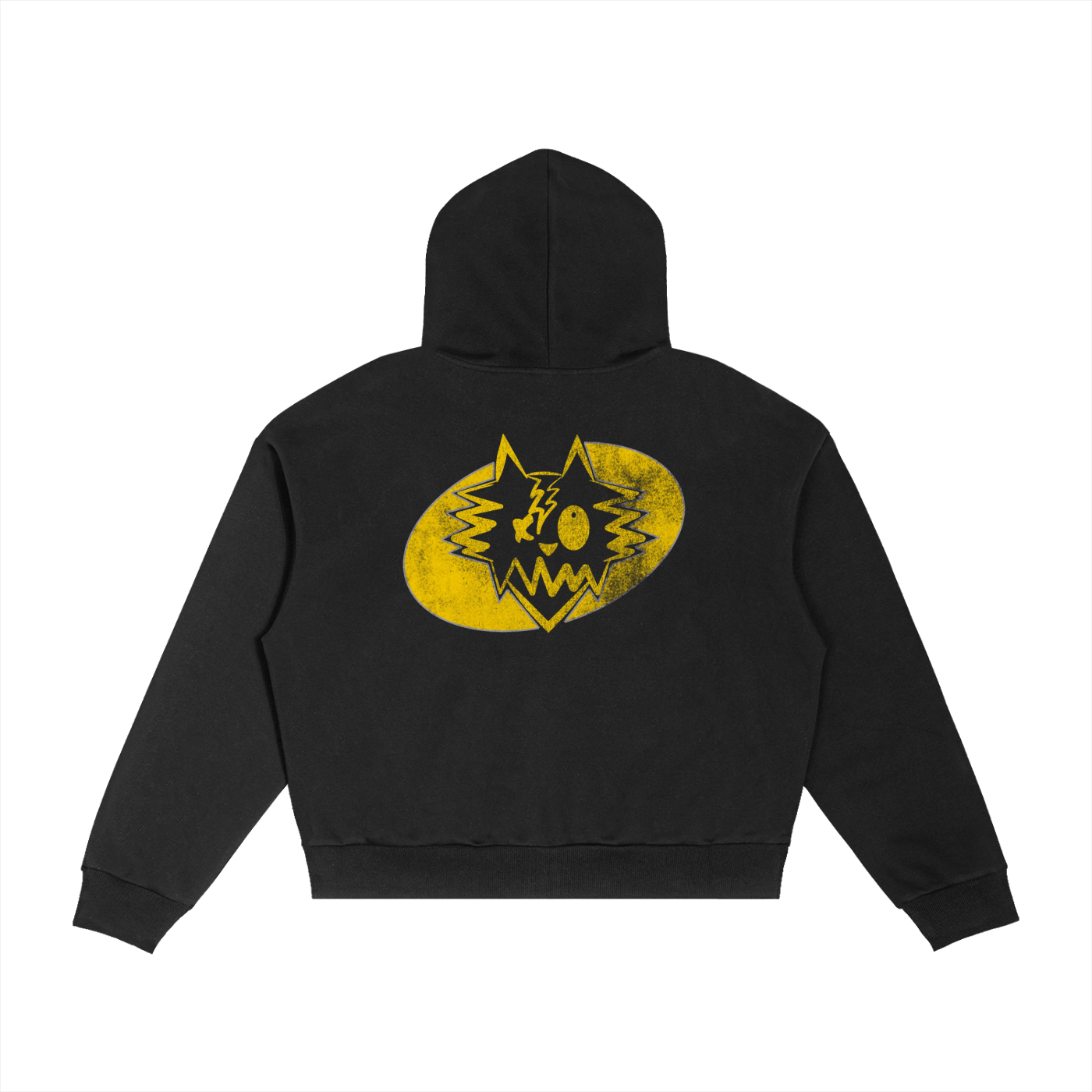 WLVS LOGO Boxy Zip Hoodie