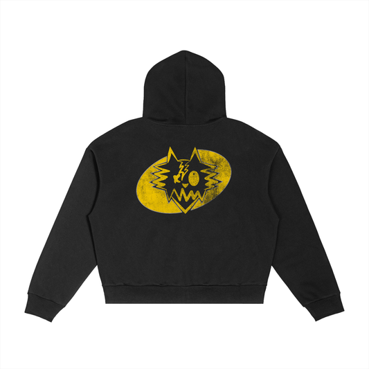 WLVS LOGO Boxy Zip Hoodie