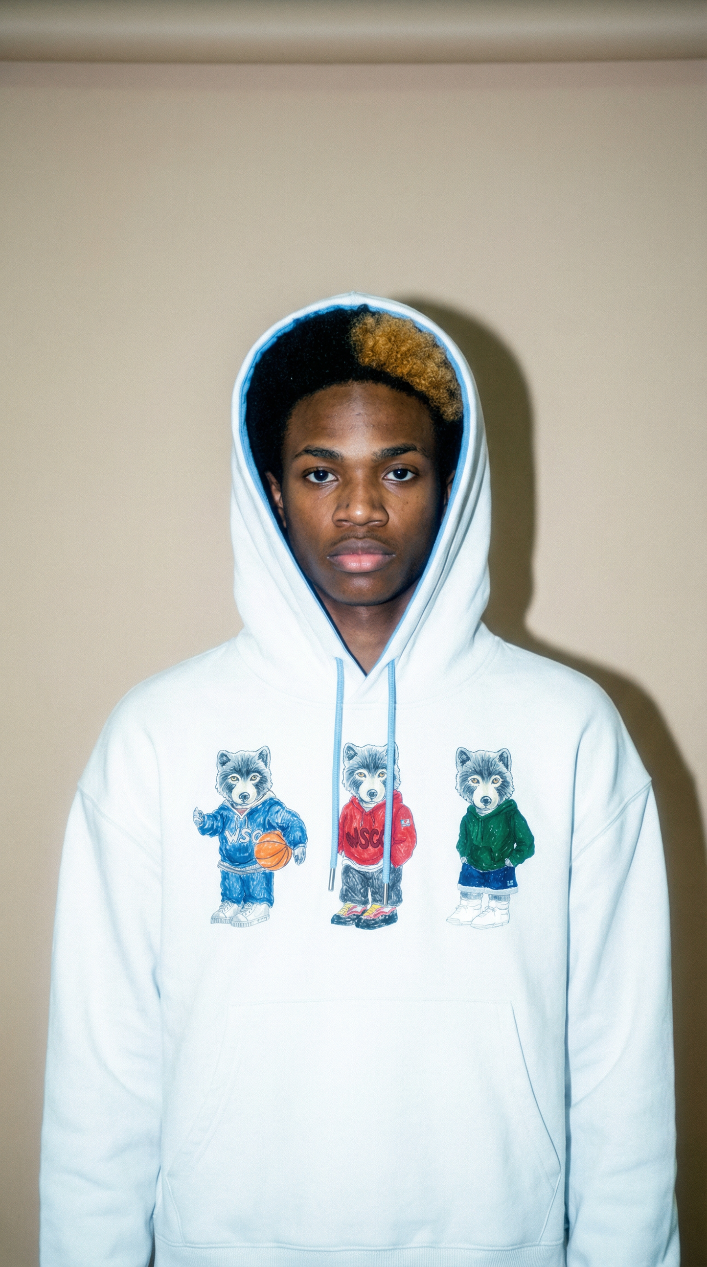 3 little WLVS Hoodie